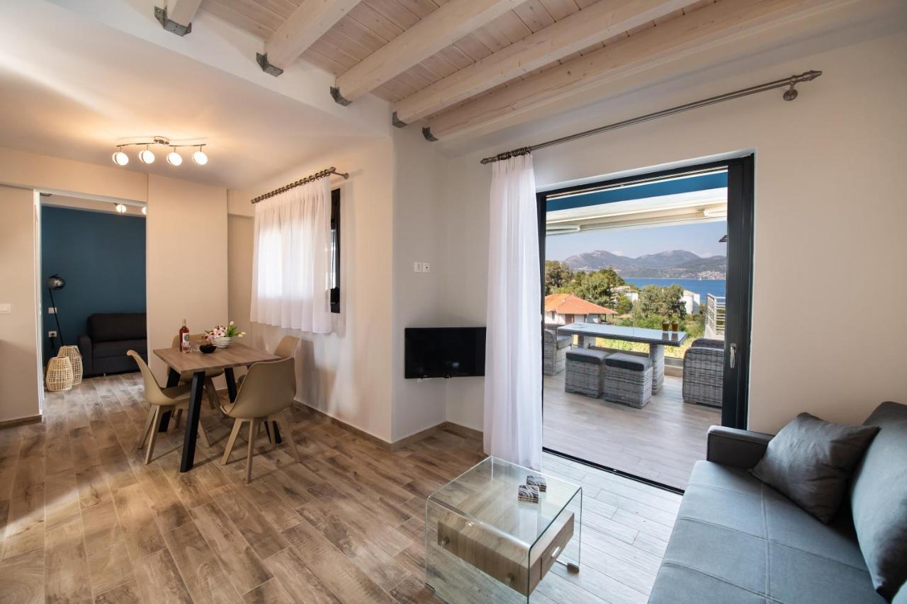 Blue House Luxury Apartment Nikiana Esterno foto
